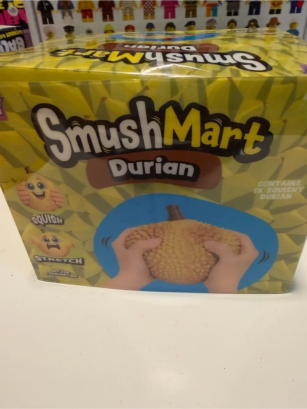Durian Squishy Toy - Yellow Sensory Play